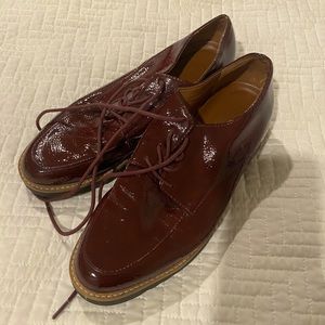 EUC Franco Sarto “wine” colored loafers